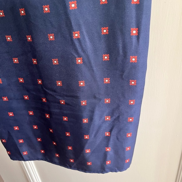 Sincerely Jules navy silk dress - Picture 3 of 5